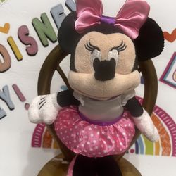 DISNEY MINNIE SMALL PLUSH - 8 INCH