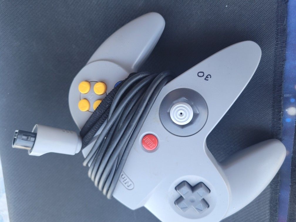 NINTENDO 64 OEM AUTENTIC CONTROLLER