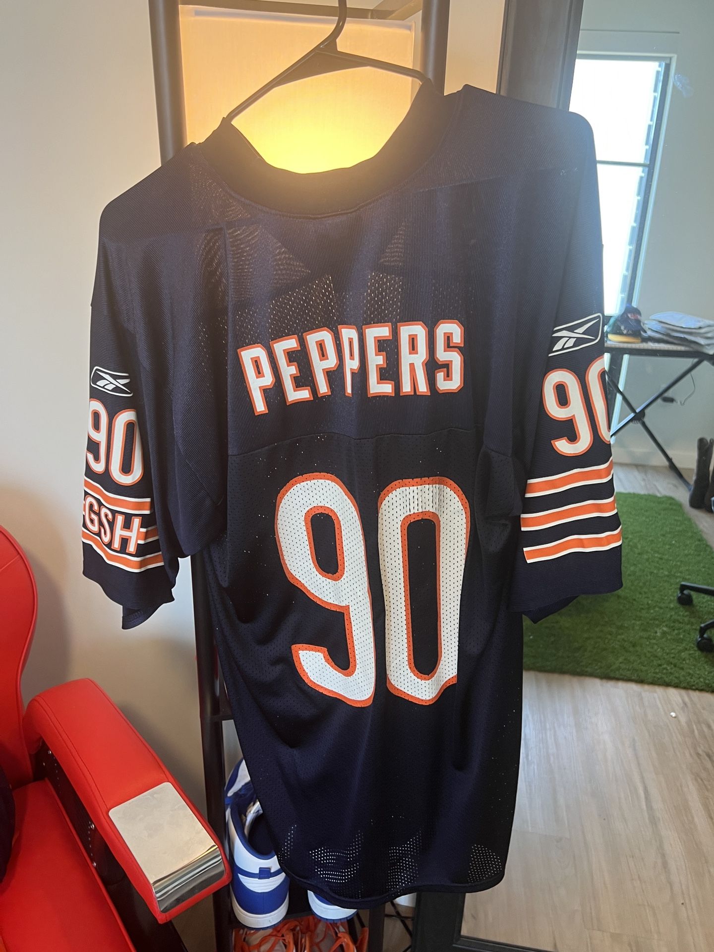 Vintage julius peppers bears jersey