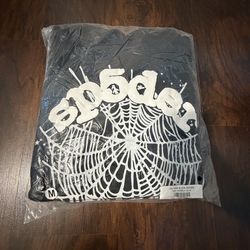 Og web black spider hoodie size medium