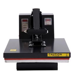 15x15 Digital Clamshell Heat Press Machine Transfer T-Shirt Sublimation DIY