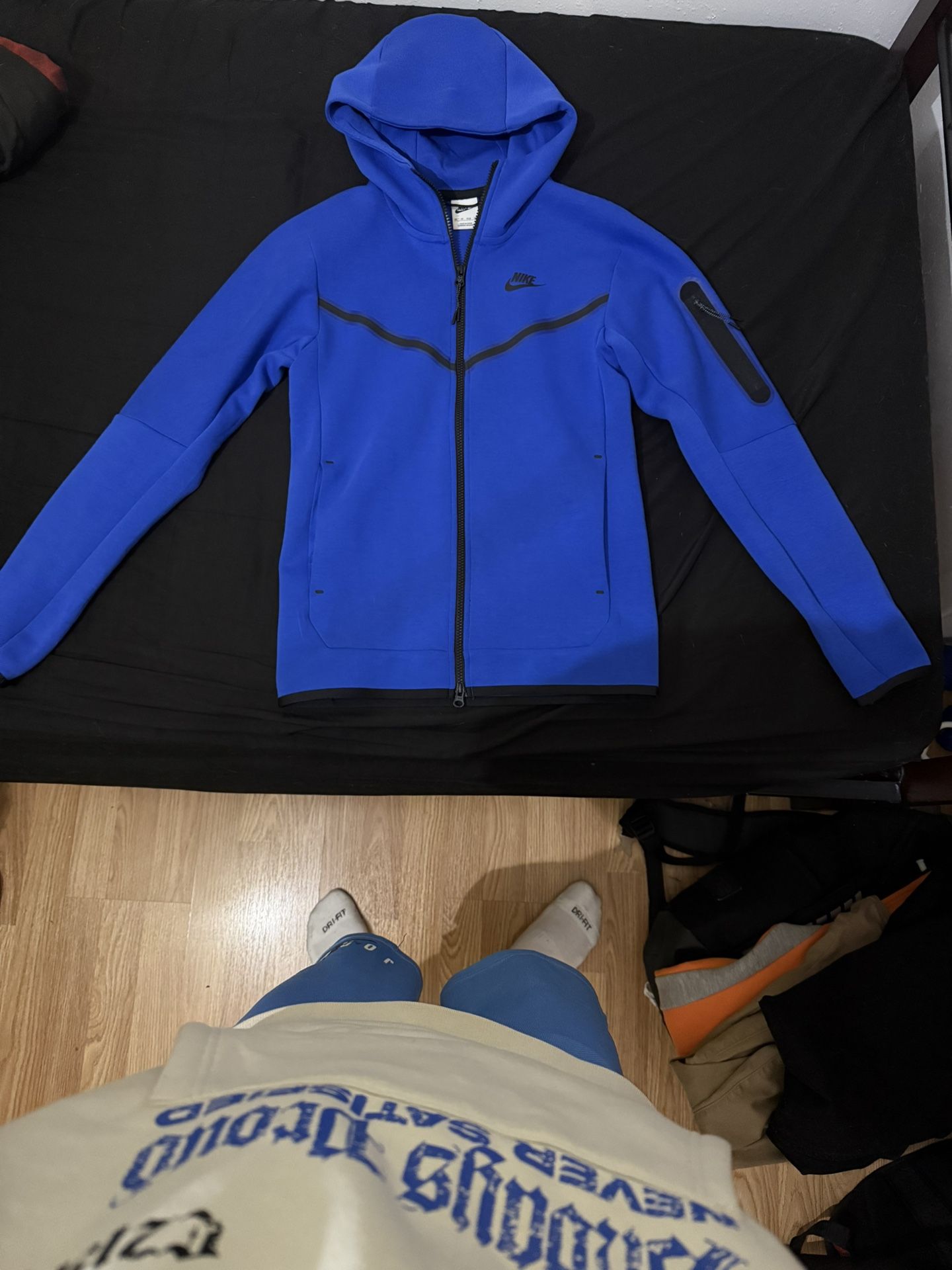 Blue Nike Tech Fleece,size Men’s Xs(fits S)