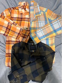 Boys Long Sleeve Button Shirts