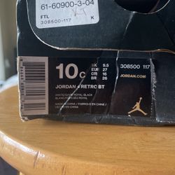 JORDAN 4 RETRO BT
