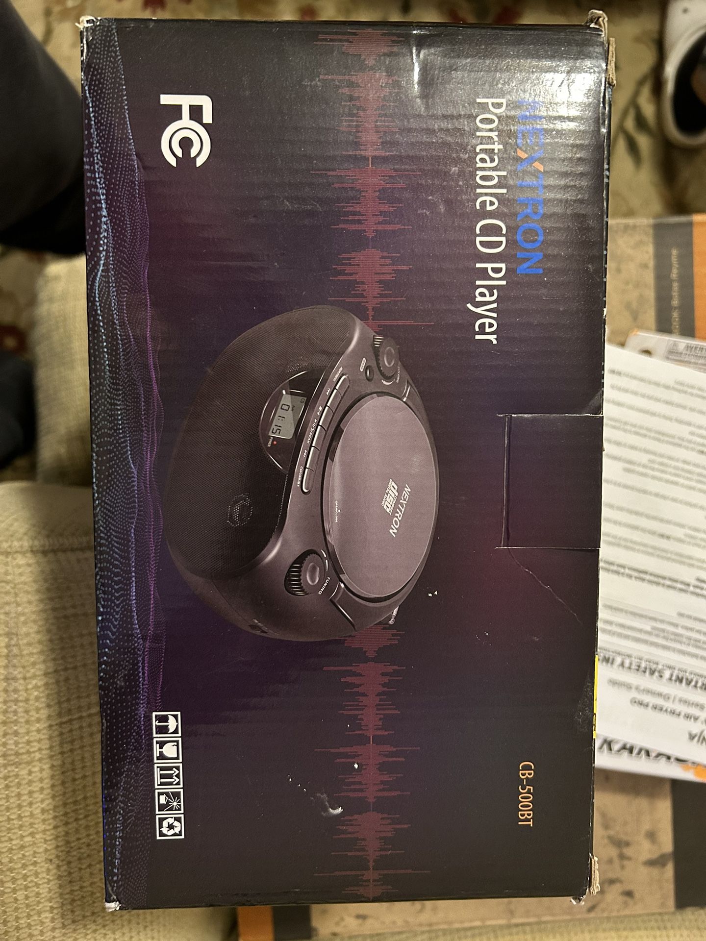 Bluetooth Speaker With Disc (Nextron)