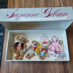 Steiff Goldilocks & The Bears - Set- Suzanne Gibson 