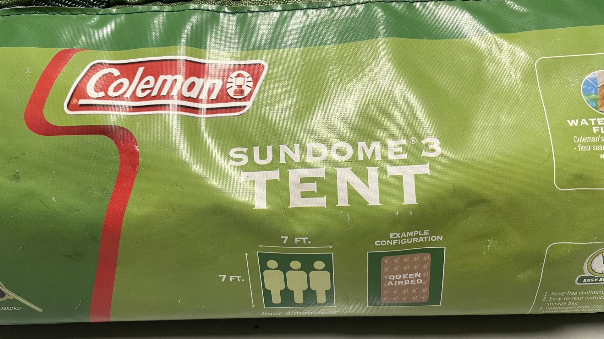 Coleman Sundome Tent 3 Person