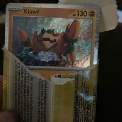 Klawf Mint Condition Pokémon Card 