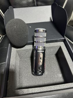 Samson USB Condenser Microphone – Multi-Pattern, with Windscreen (Podcast / Recording)