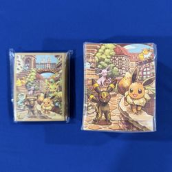 Eevee Hero’s Deck Box And Sleeves *SEALED*