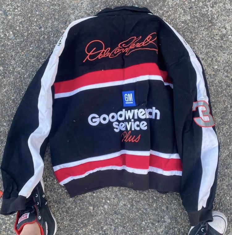 Dale Earnhardt NASCAR racing jacket Goodwrench service plus