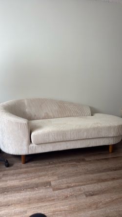 Ivory Chaise Lounge