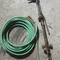 Antorcha Y Manguera Solamente Es De 1/2  En Buen Estado Se Vende Así Como Está 