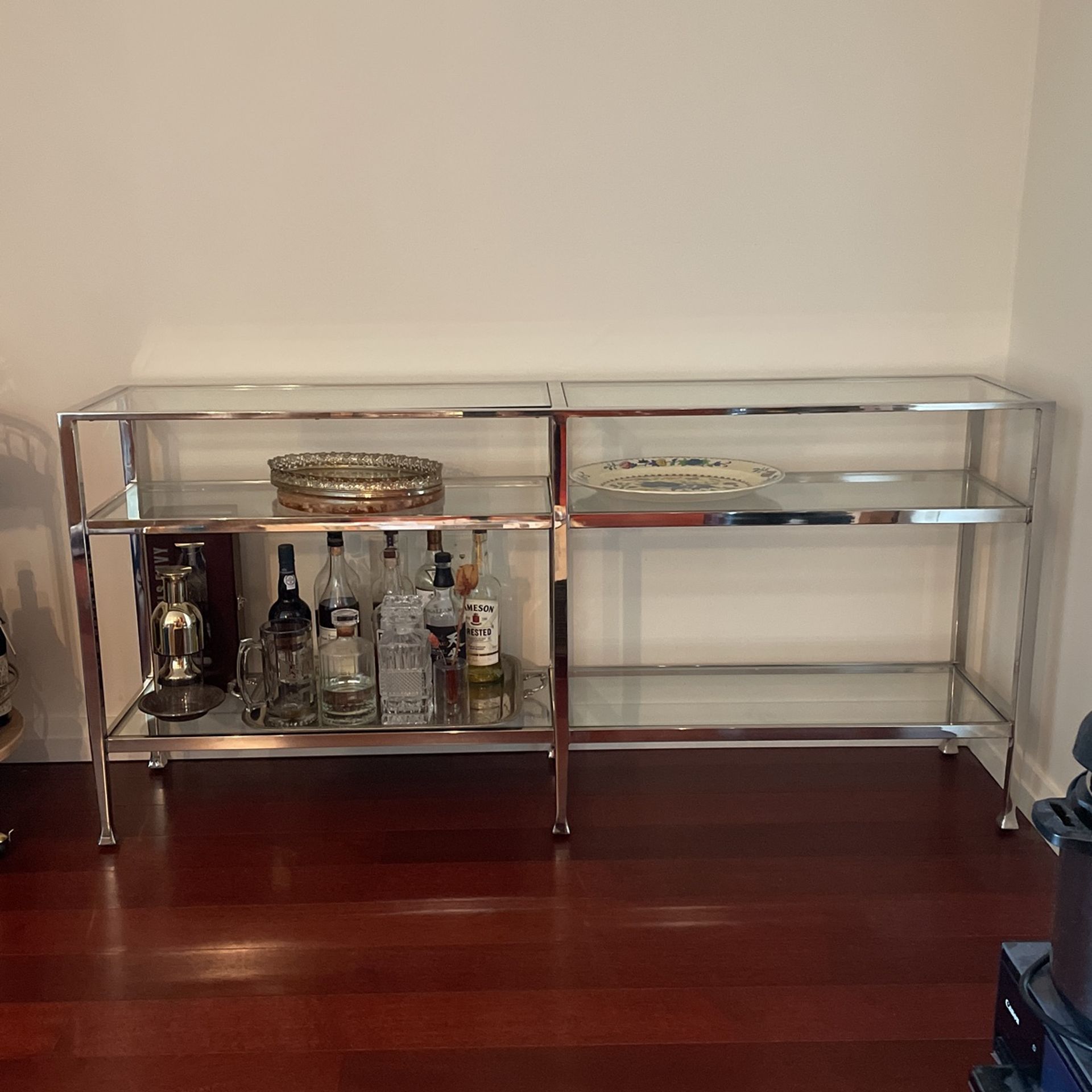 Glass & Metal Shelves