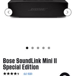Bose Soundlink Mini II Speaker