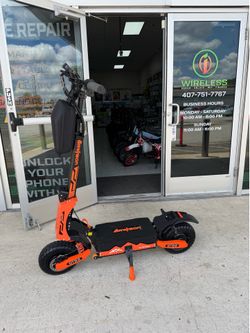 Arwibon GT08 electric scooter 50MPH! Finance For $50 Down Payment!!