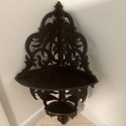 Antique wall Shelf With Doves