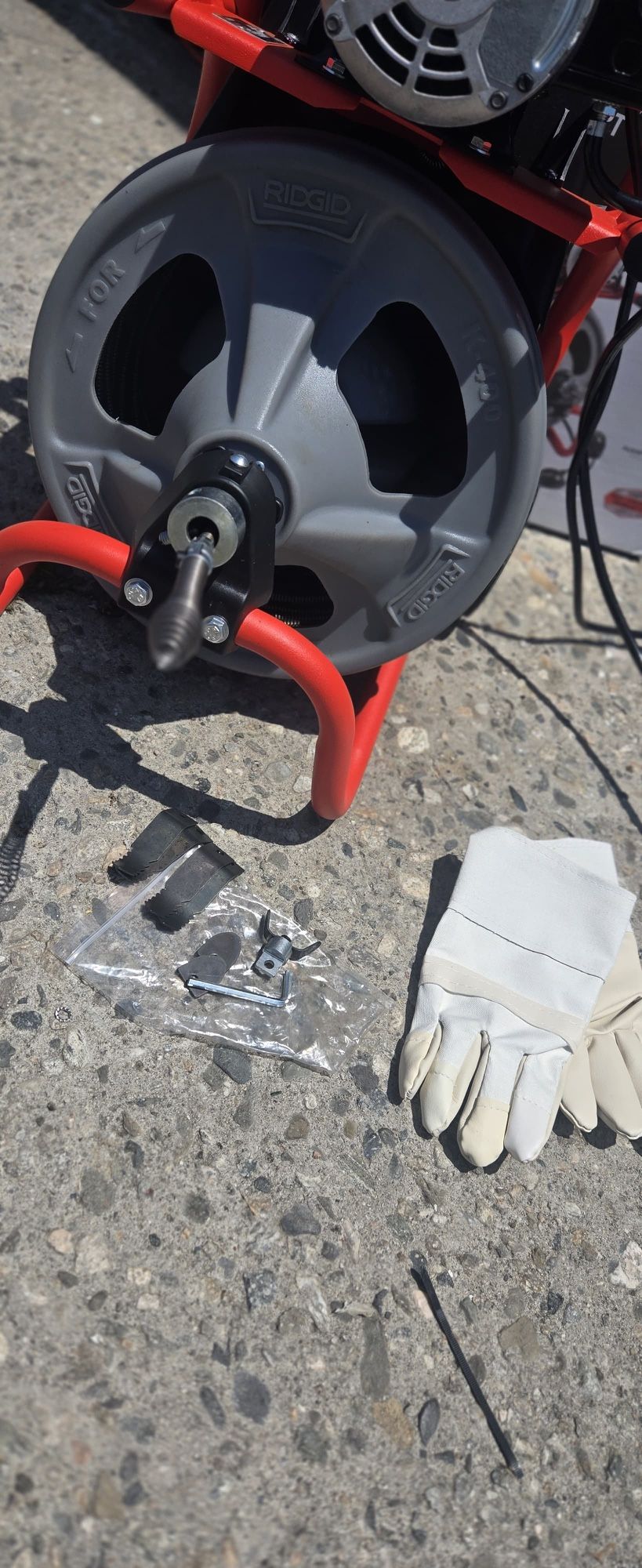 Rigid Snake 75 Feet 3/8 Electric