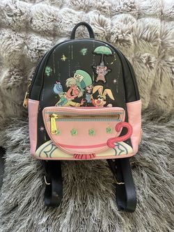 Loungefly Alice in Wonderland Mad Hatter Mini Backpack