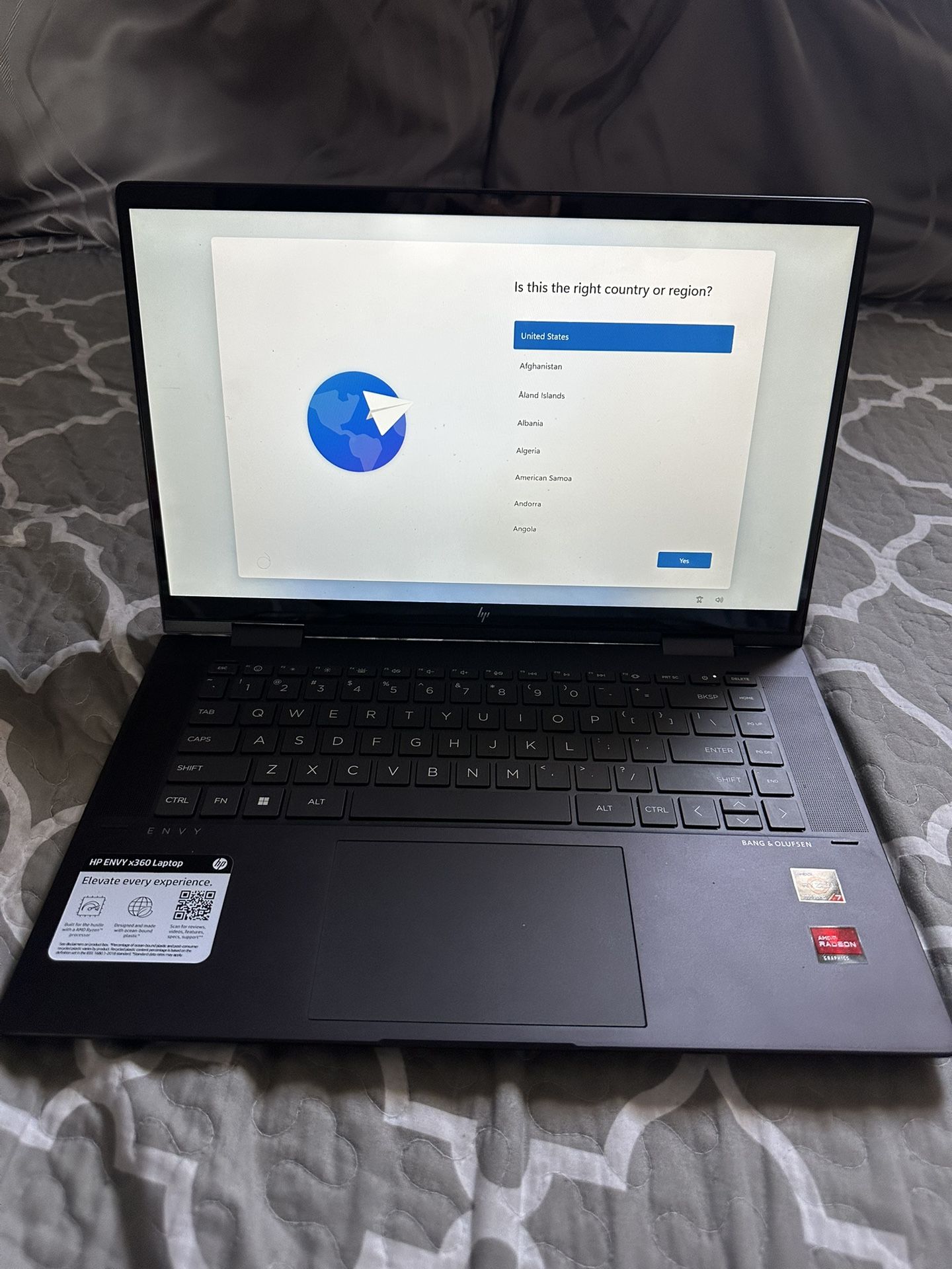 HP Envy x360 Touchscreen Laptop