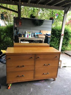 Dresser with Mirror