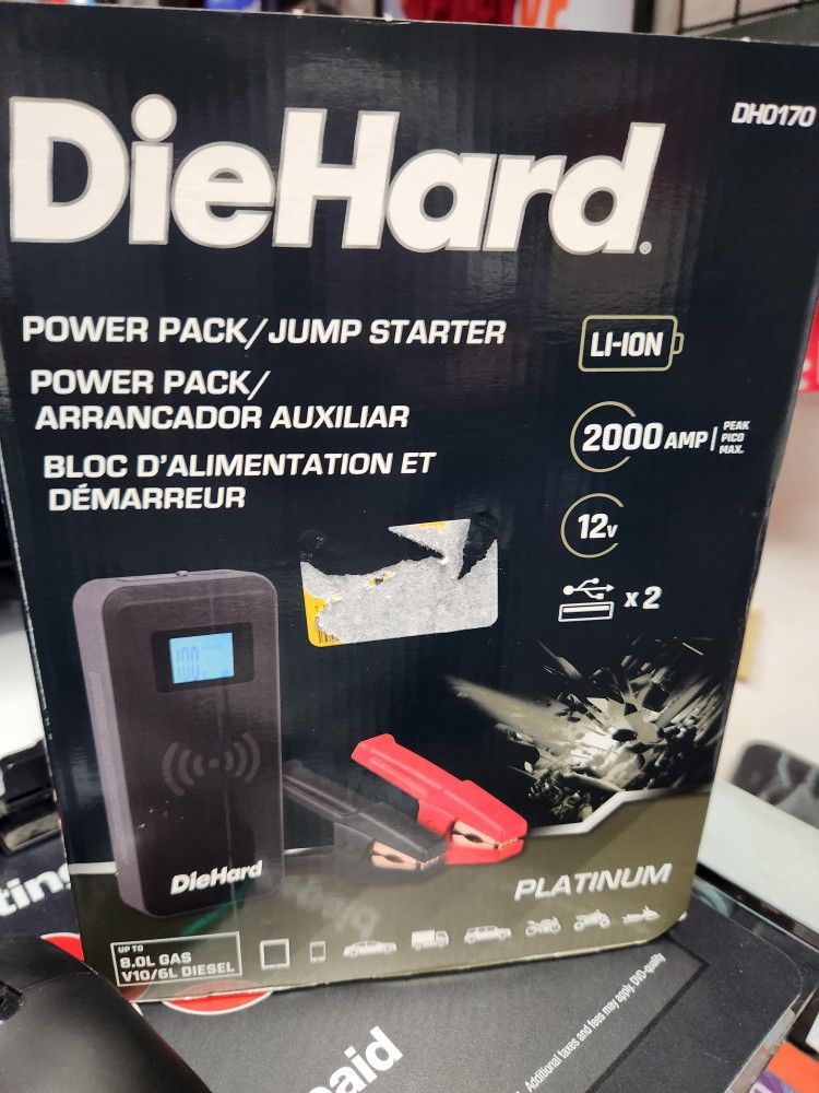 Diehard Platinum 2000 Peak Amp Jump Starter