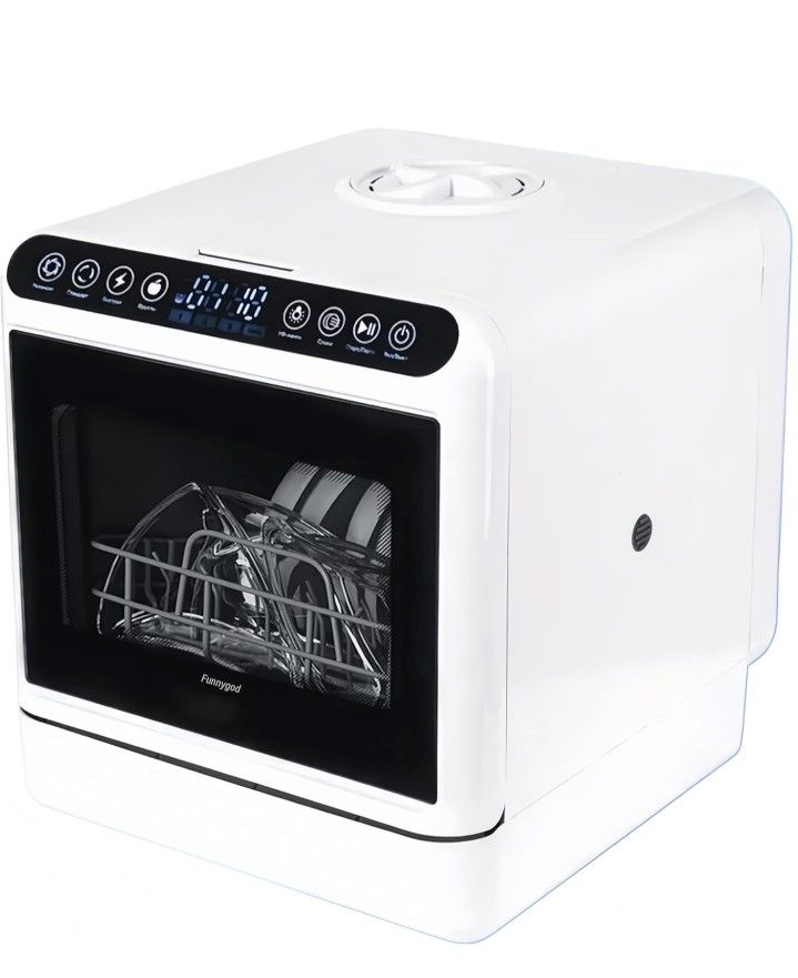 Dishwasher Tabletop dishwasher Portable Small fully automatic dishwasher with four wash modes plus drying and sterilizing modes