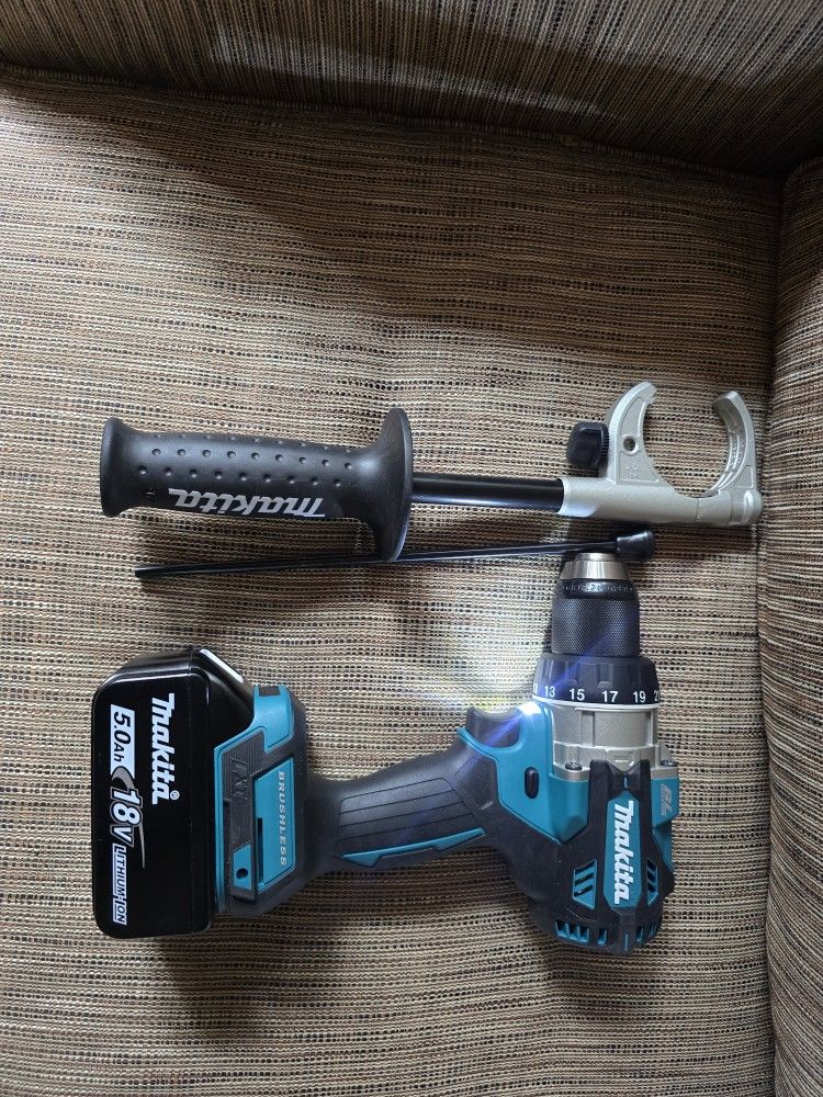 18V Lithium-lon Brushless 1/2 In. Cordless Hammer Driver Drill (Tool Only)