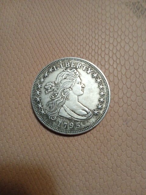 1795 Morgan Draped Bust Silver dollar