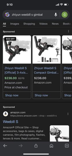 Zhiyun Weebill S Gimbal