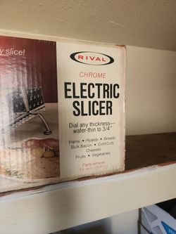 Electric slicer