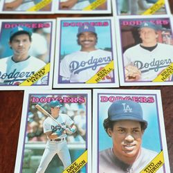 1988 Dodgers Baseball Cards