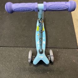 Bluey scooter 