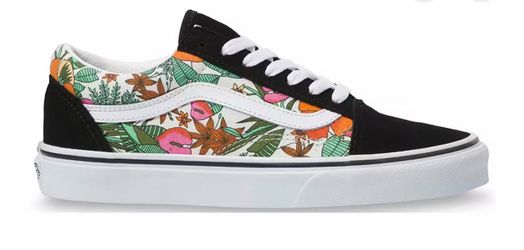 Vans Old Skool (Multi Tropical) Floral shoes
