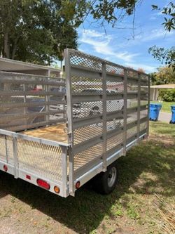 Aluminum  6x8 trailer