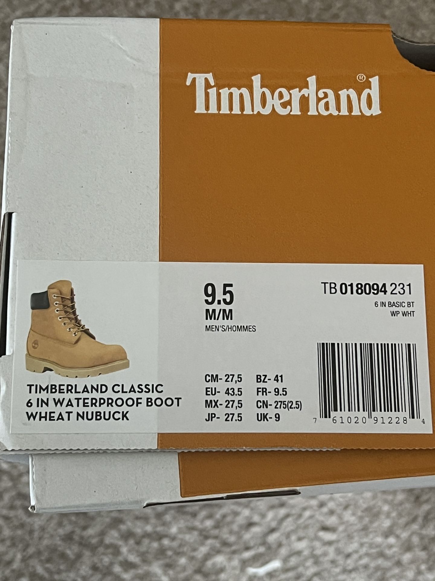 Timberland Classic 6in Boots - Men’s 9.5 M