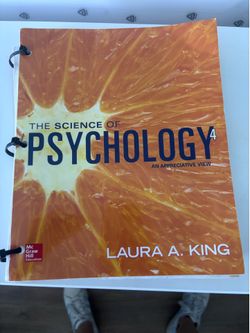 McGraw-Hill The Science of Psychology: An Appreciative View 4th Edition