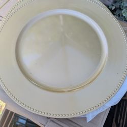 Gold Charger Plates 