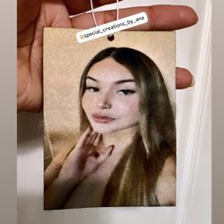 Double Sided Photo Car Air Freshener ✨ Order yours with any design or with your photo 😊