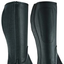 Half Chaps Unisex Top Grain Leather XL