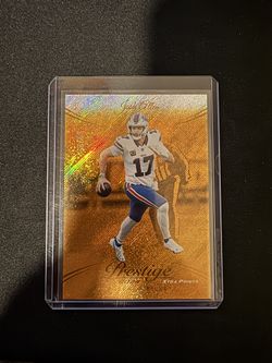 	2024 Panini Prestige - Xtra Points Orange Premium #30 Josh Allen /50 