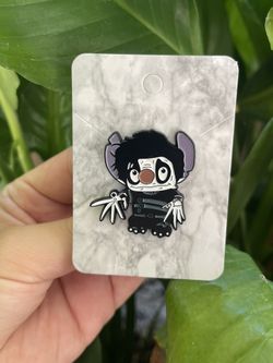 Stitch X Edward Scissorhands Pin