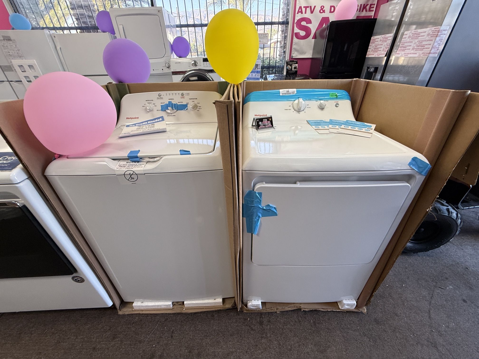 WASHER AND DRYER