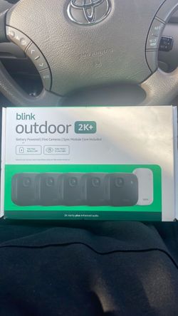 Blink Outdoor 2K+ Security Camera System – 5 Cameras