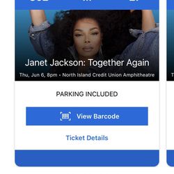Janet Jackson Tickets 1-2-3-4-5-6 Seats CHEAP