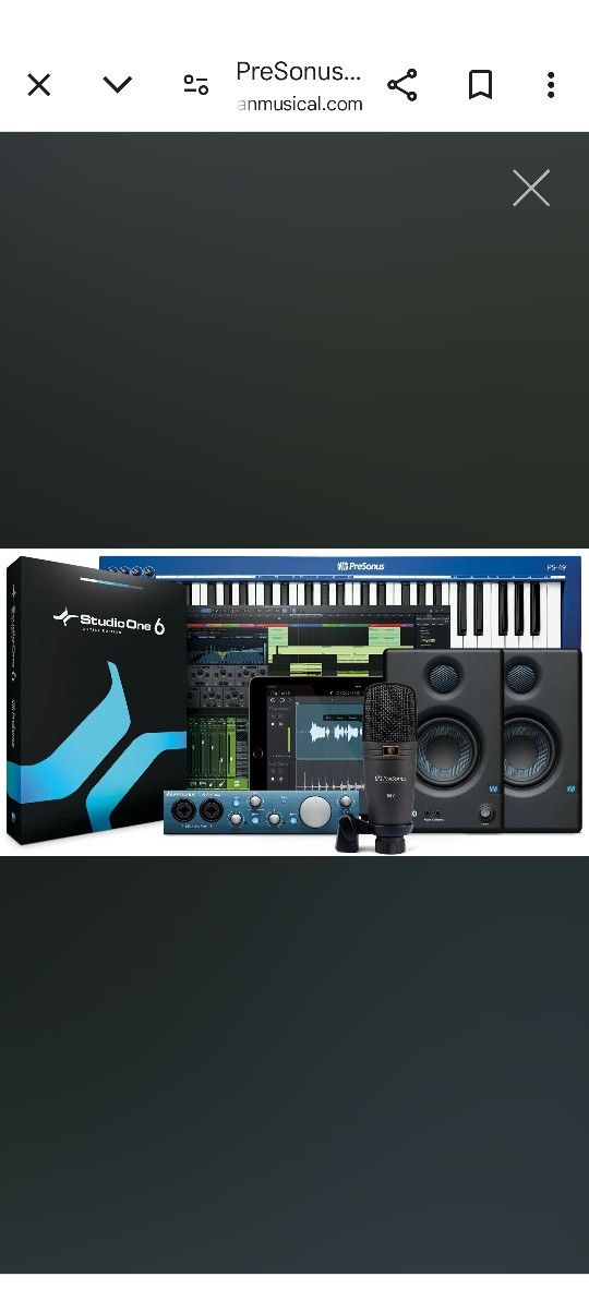 Studio Recording Equipment