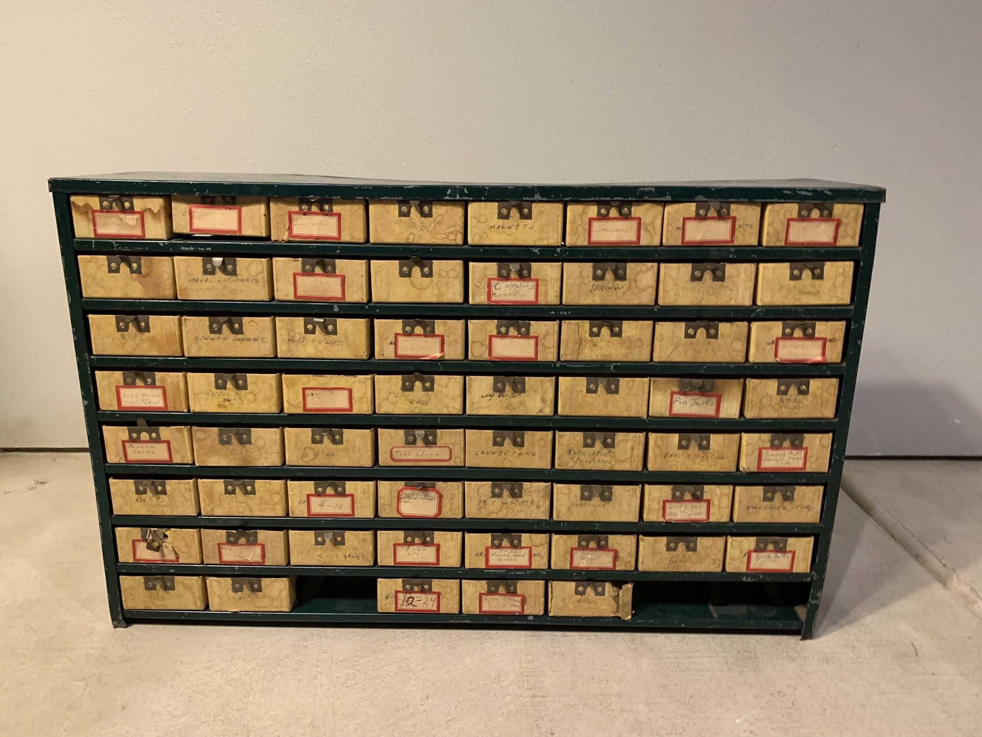 World War II Metal Storage Cabinet