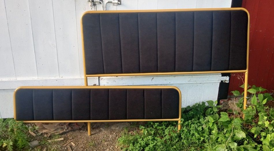 New* Matching Parir Of Full  Bed Frames 