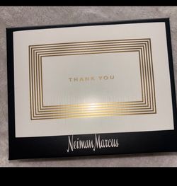 Neiman Marcus Thank You cards NIB