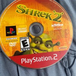 Shrek For PS2